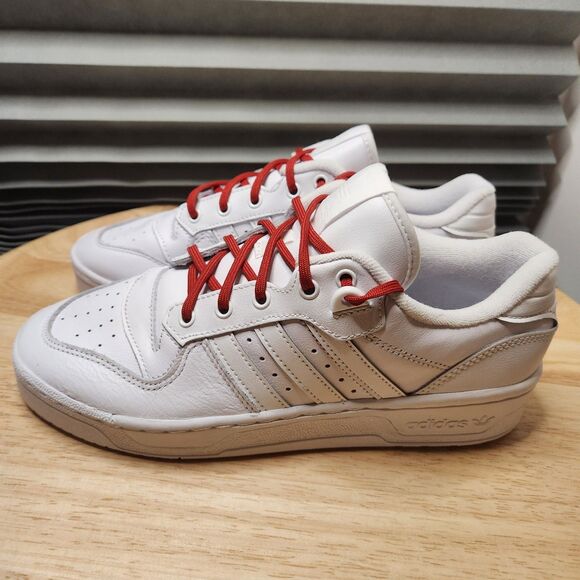 Adidas Rivalry Low Sneakers – Women’s 8.5, white - red laces, Unworn - Picture 3 of 11